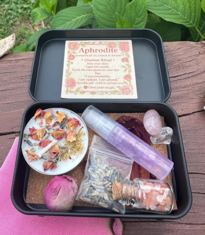 Aphrodite Pocket Travel Altar Tin