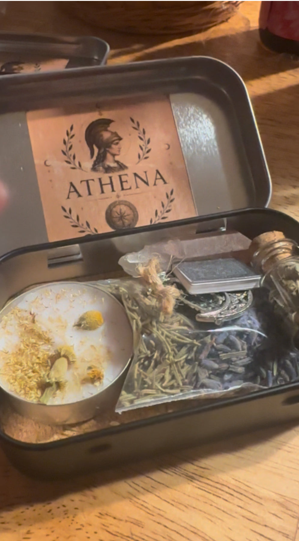 Athena Altar - Goddess of War and Strategy