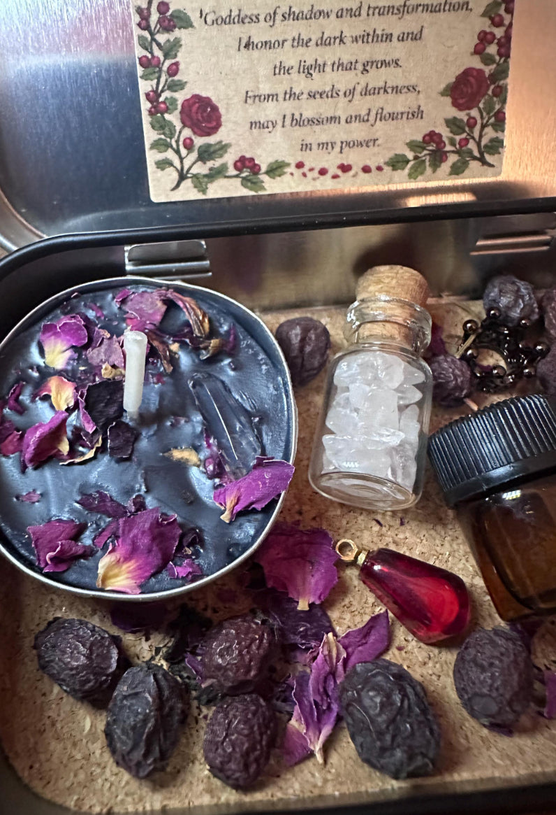 Persephone Queen of he Underworld Ceremony Altar Kit