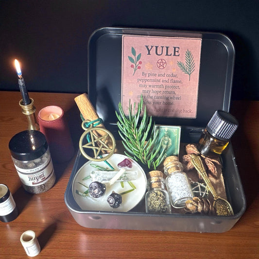 Yule Altar Tin