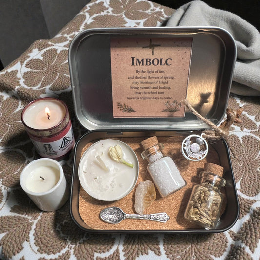 Imbolc Altar Tin