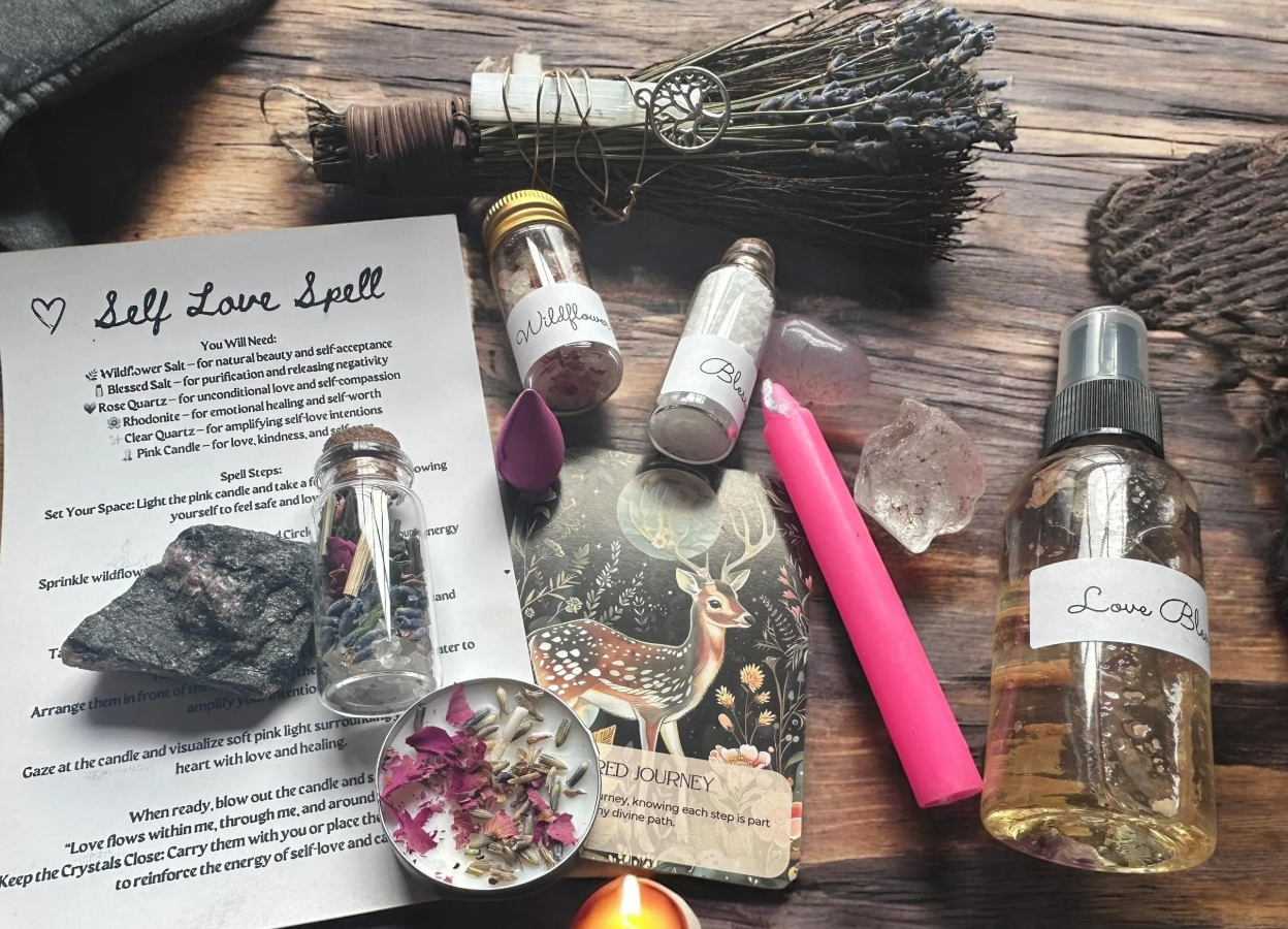 Custom Spell Kit, Spell Kit, Baby Witch, Witch Curiosity, Altar Kit, Custom Voodoo Spell
