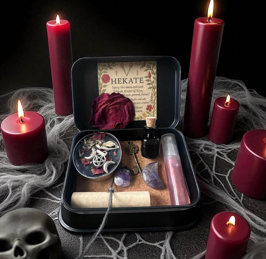 Hekate Pocket Travel Altar Tin