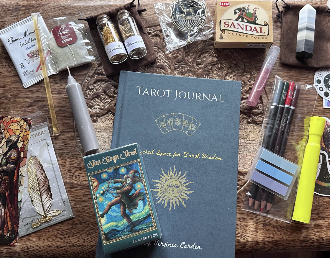 Tarot Journal Blind Date with a deck and book - witch edition