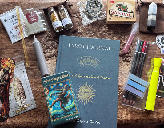 Tarot Journal Blind Date with a deck and book - witch edition
