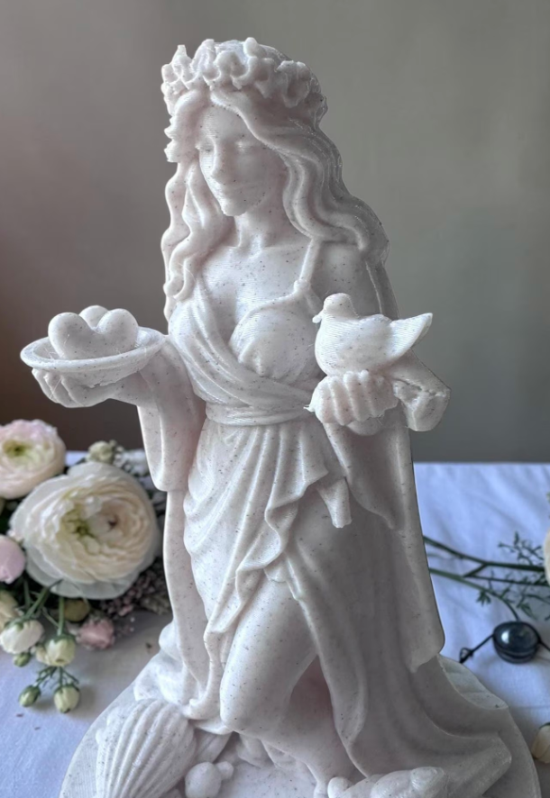 Aphrodite Statue 3d Print - Marble