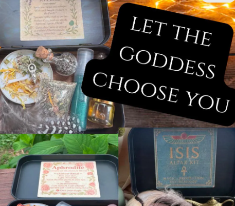 Mystery Goddess Altar Tin
