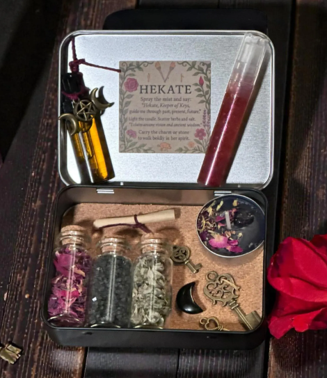 Mystery Goddess Altar Tin
