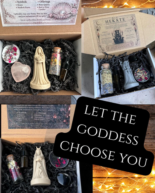 Mystery Goddess Totem Box