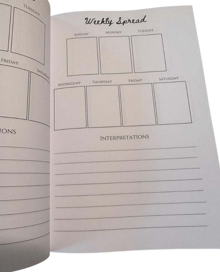 Tarot Journal Book - Tarot Journaling