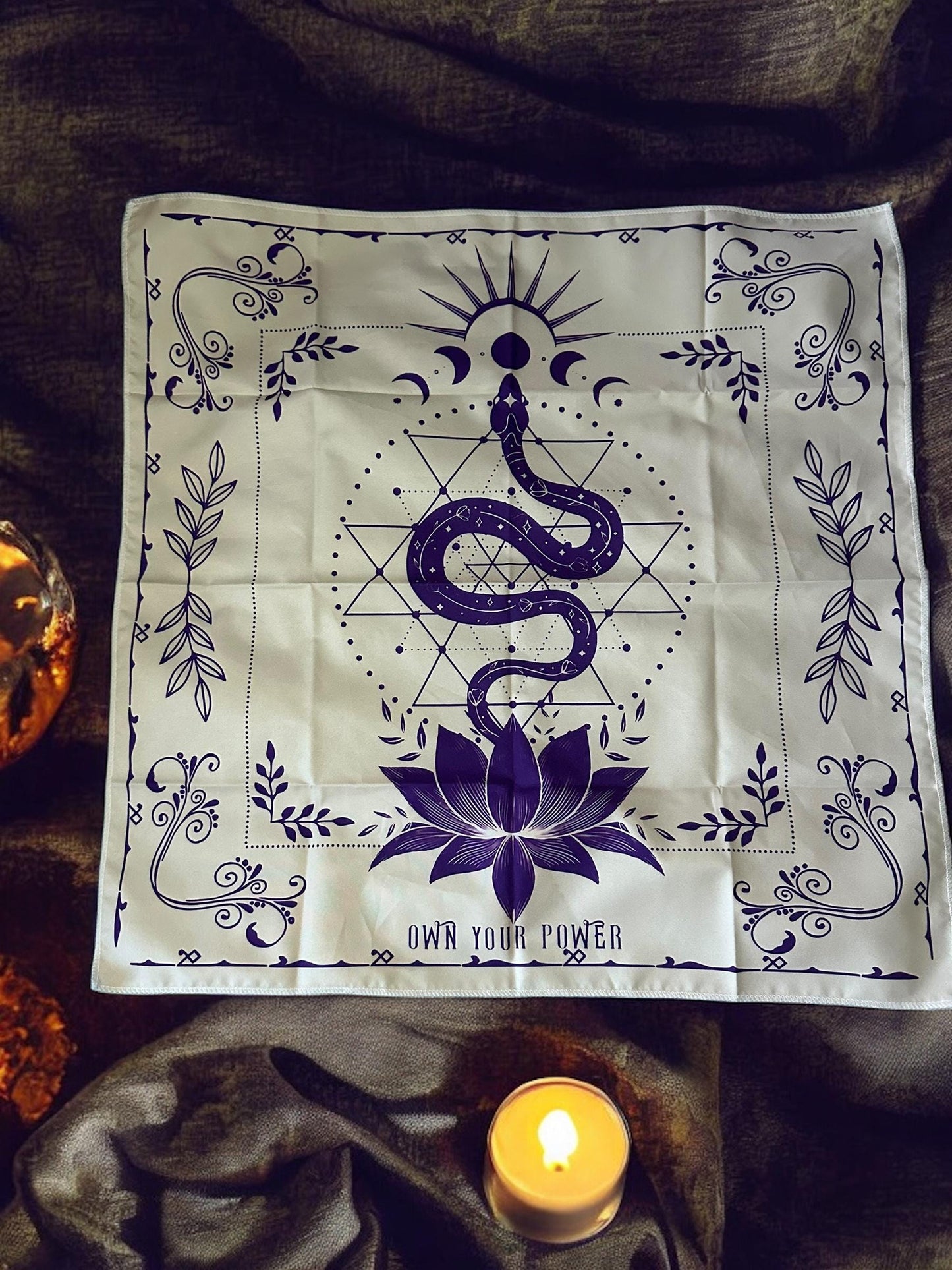 Handcrafted Altar Cloth | Sacred Space Decor for Rituals & Ceremonies - Witch Gift